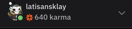 Reddit karma